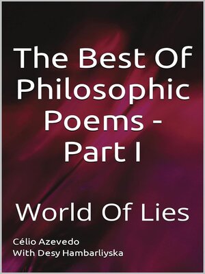 cover image of The Best of Philosophic Poems--Part I